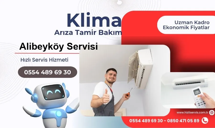 Alibeyköy (Eyüpsultan) klima servisi – arıza tamiri, bakım ve montaj