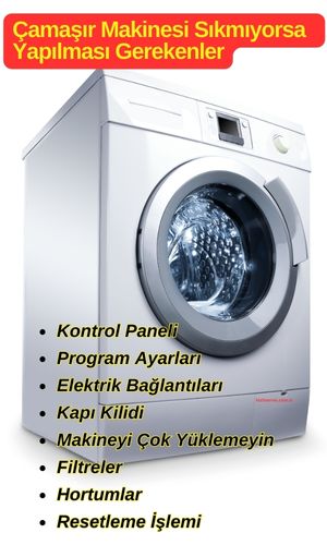 Bosch Çamaşır Makinesi Neden Sıkma Yapmıyor