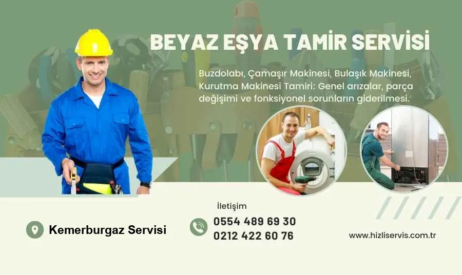 Kemerburgaz Beyaz Eşya Tamir Servisi